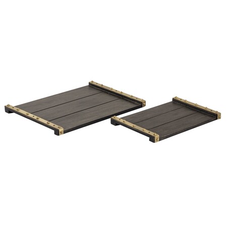 Elk Home Brookwood Tray, 2PK S0897-10685/S2
